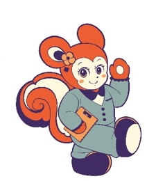 たすケア その後の窓口のイメージキャラクター「りすケアちゃん」